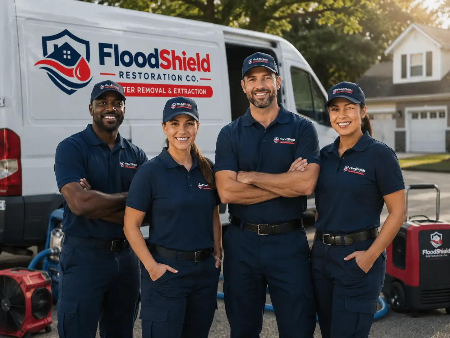 Flood Damage Restoration company in Mcintyre, PA